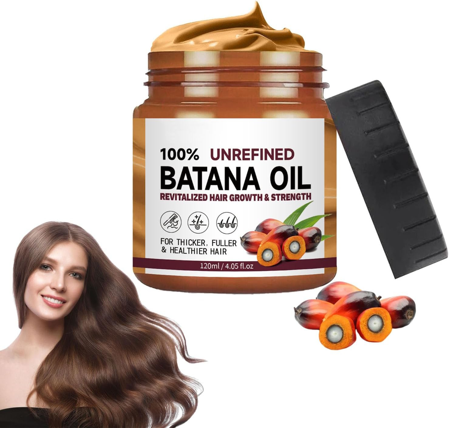 Olio di Batana Naturale 120ml: Trattamento Fortificante Anti-Caduta