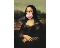 Maxiposter Mona Lisa Bubbelgum 61X91,5 Cm