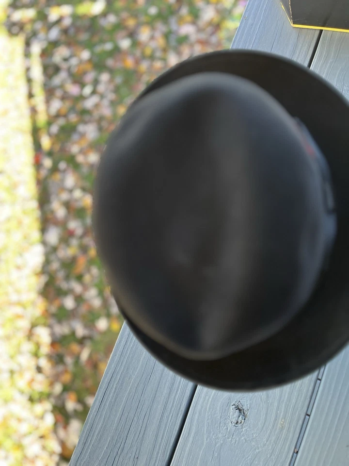 Sombrero Dobbs Fifth Avenue Fedora Vintage 7 1/8 con caja de sombreros Foto 2 de 4