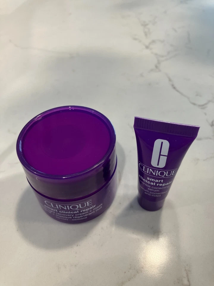 clinique smart clinical repair overnight recovery ceram and mask plus serum - image 1 of 1