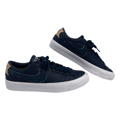Nike Navy Blue Grant Taylor SB Zoom Blazer Low Pro Sneakers