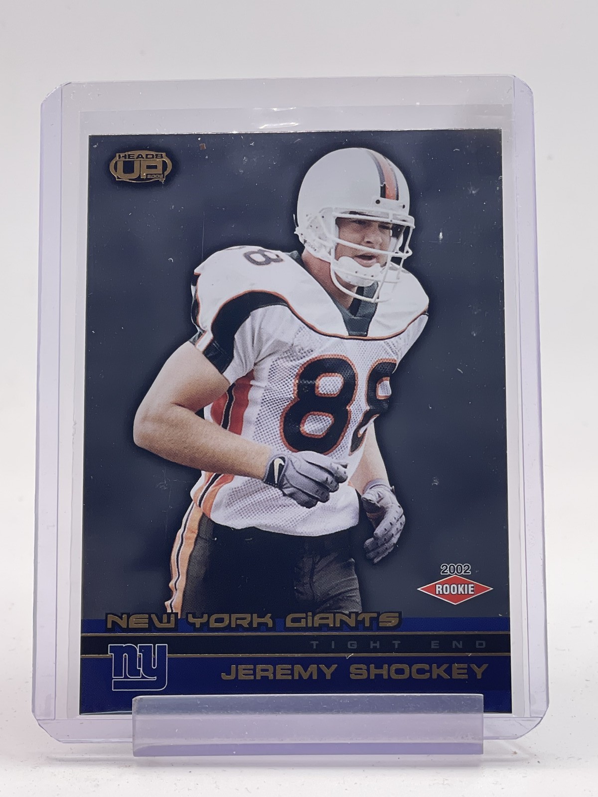 Jeremy Shockey Pacific Heads Up #160 Base