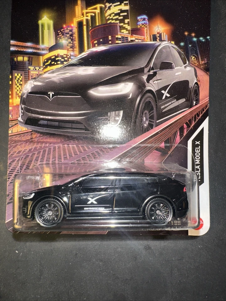 2025 Matchbox Black Tesla Model X Space X Version 75 /100 - Image 2 of 4