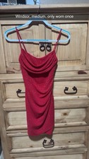 Windsor Red glitter Dress Women’s Sz Medium