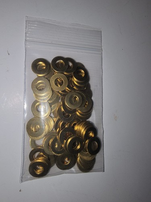 #ad Solid Brass #10S Flat Washer; Qty: 100 $9.95
