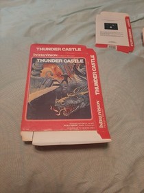 NEW ORIGINAL THUNDER CASTLE BOX for Intellivision - NEVER UNFLATTENED!
