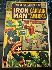 Tales of Suspense #60 IRON MAN CAPTAIN AMERICA 2nd Appearance Of Hawkeye Marvel