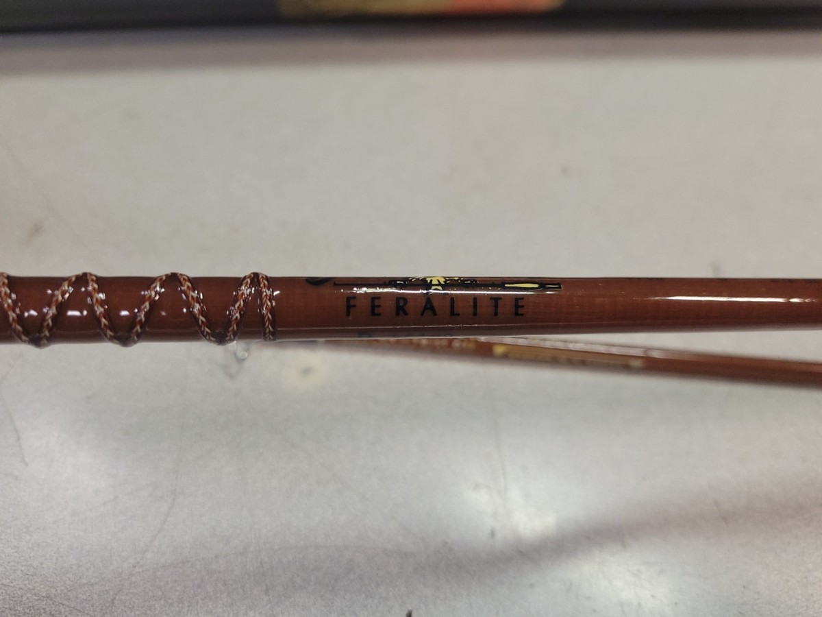 fenwick　FC60 Vintage Fenwick Feralite Fiberglass FF60 6' fly rod fishing