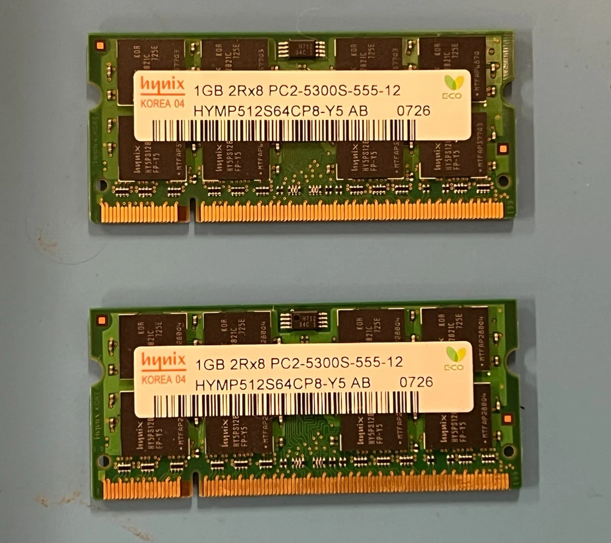 A-Tech 1GB DDR2 667MHz UDIMM PC2-5300 CL5 1.8V DIMM Non-ECC Unbuffered Desktop RAM Memory Module at