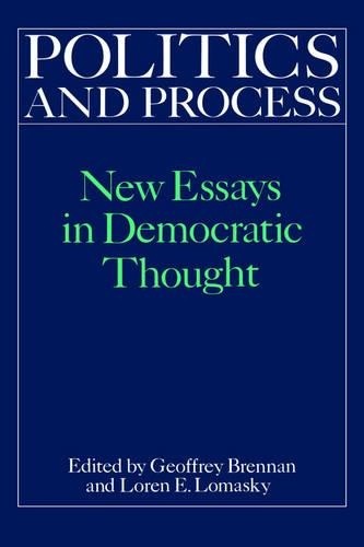 Politics and Process - 9780521350433