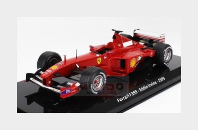 1:24 EDICOLA Ferrari F1 F399 #4 1999 Eddie Irvine With Showcase MY3ALA0023 Model