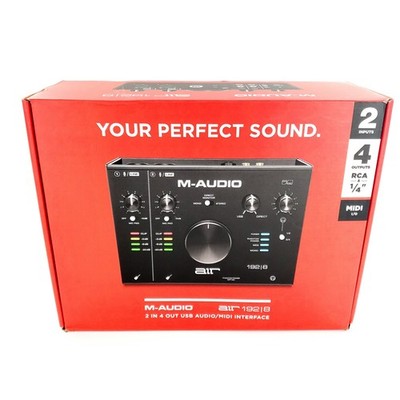 M-Audio Air 192|8 2-In/4-Out 24/192 Audio Recording USB MIDI Interface Open Box