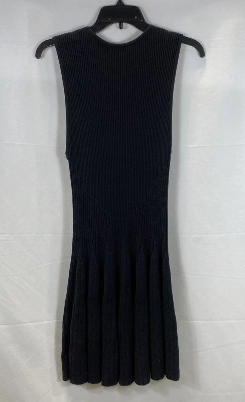 Alice + Olivia Black Sleeveless Cocktail Dress Women's Size Medium - Image 4 of 4