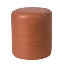 Joveco Modern Round Ottoman Footrest Padded Seat Vanity Stool Living Room Bed...