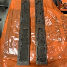 Vintage Wooden German -Dutch Speculaas/Springerle Cookie Mold Wall Hanging (2)