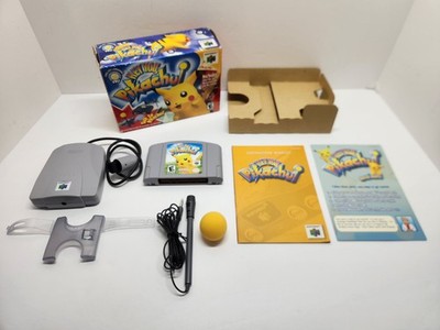 Hey You Pikachu N64 Nintendo 64 Complete CIB Authentic Tested Working
