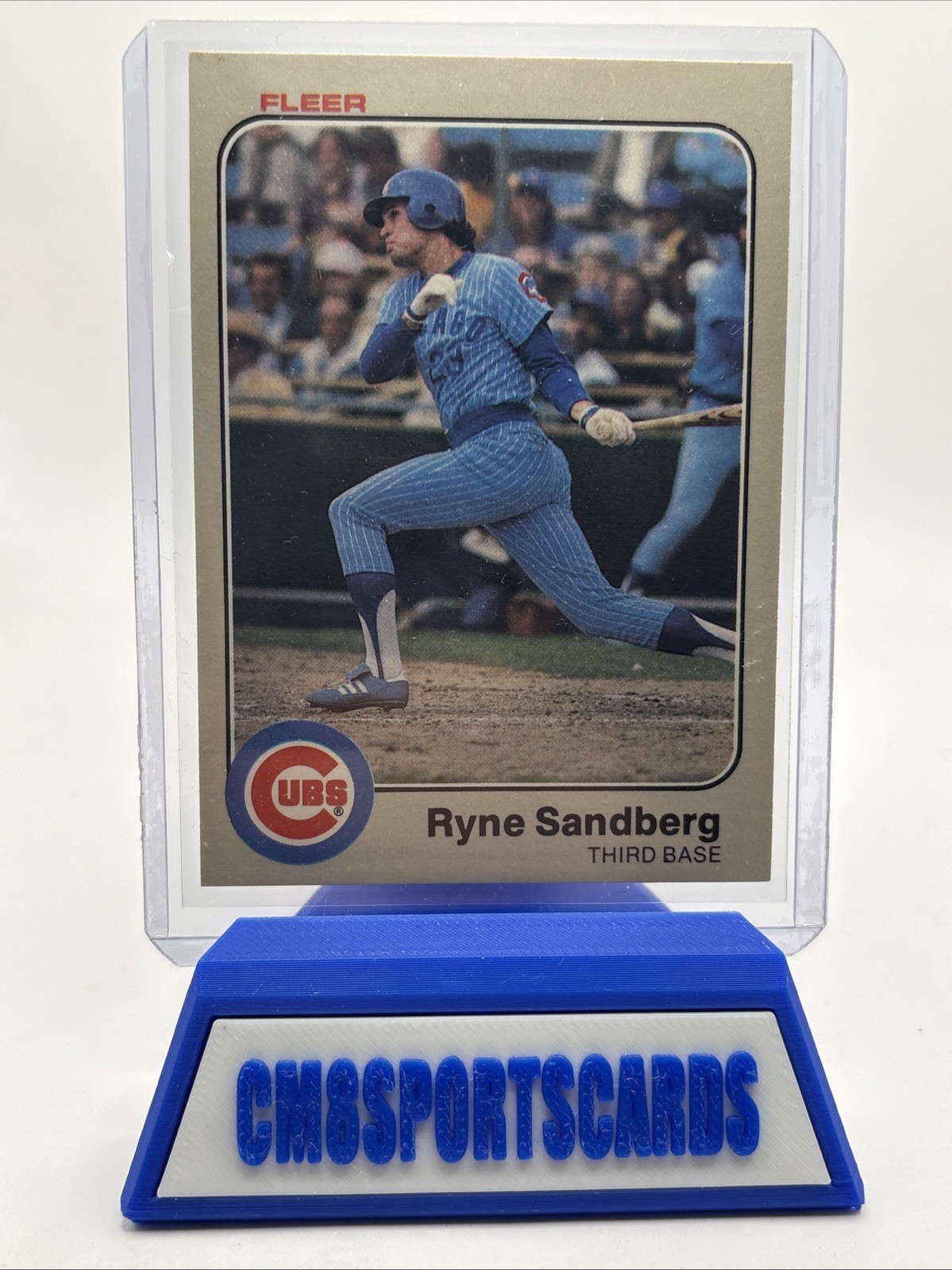 1983 fleer #507 ryne sandberg nm/mt