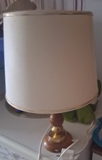 tischlampe vintage messing