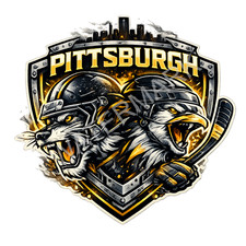 Weather Resistant Vinyl Sticker/Decal - Pittsburgh Sports Steelers Penguins 01