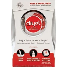 Dryel At-Home Dry Cleaner Kit, 5 Loads 33004 Dryel 33004 799228011447