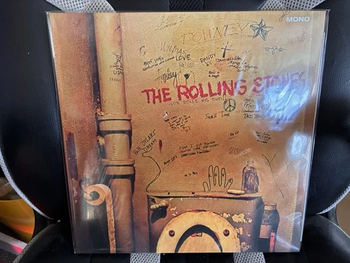 NEW LIMITED EDITION THE ROLLING STONES BEGGARS BANQUET IN MONO MAROON VINYL