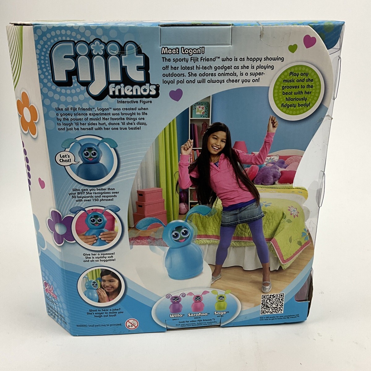 Mattel Fijit Friends Willa Interactive Toy - Purple (W2377