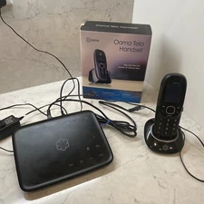Ooma Telo 100-0200-300 Full-Duplex DECT 6.0 Wireless Handset with Accessories