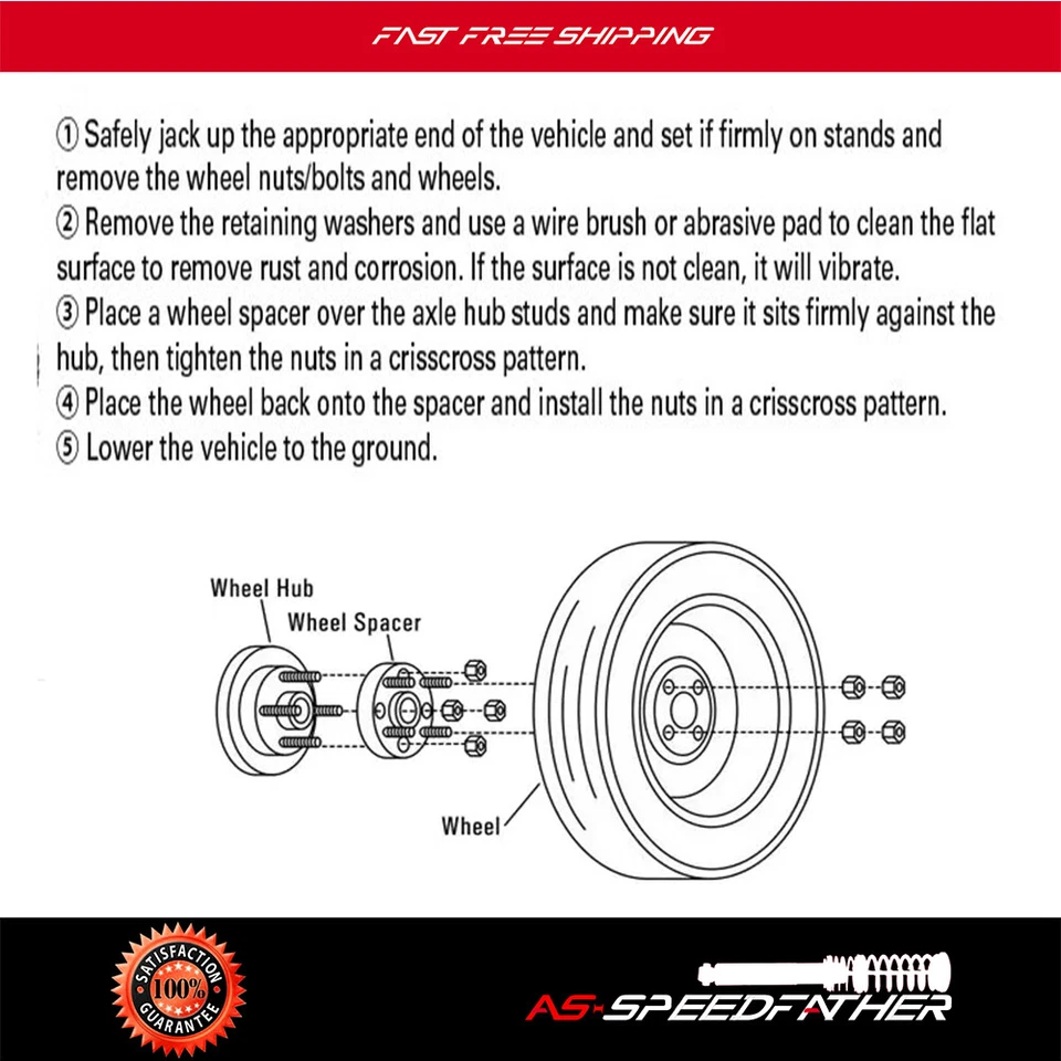 2Pc 32mm 1.25" Thick 6x5.5 Wheel Spacers 12x1.5 For 2007 2008 Isuzu i-370 - Изображение 2 из 4