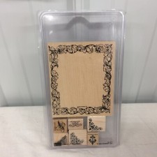 '2003' "Retired" "VTG" Stampin' Up Frame Flourishes
