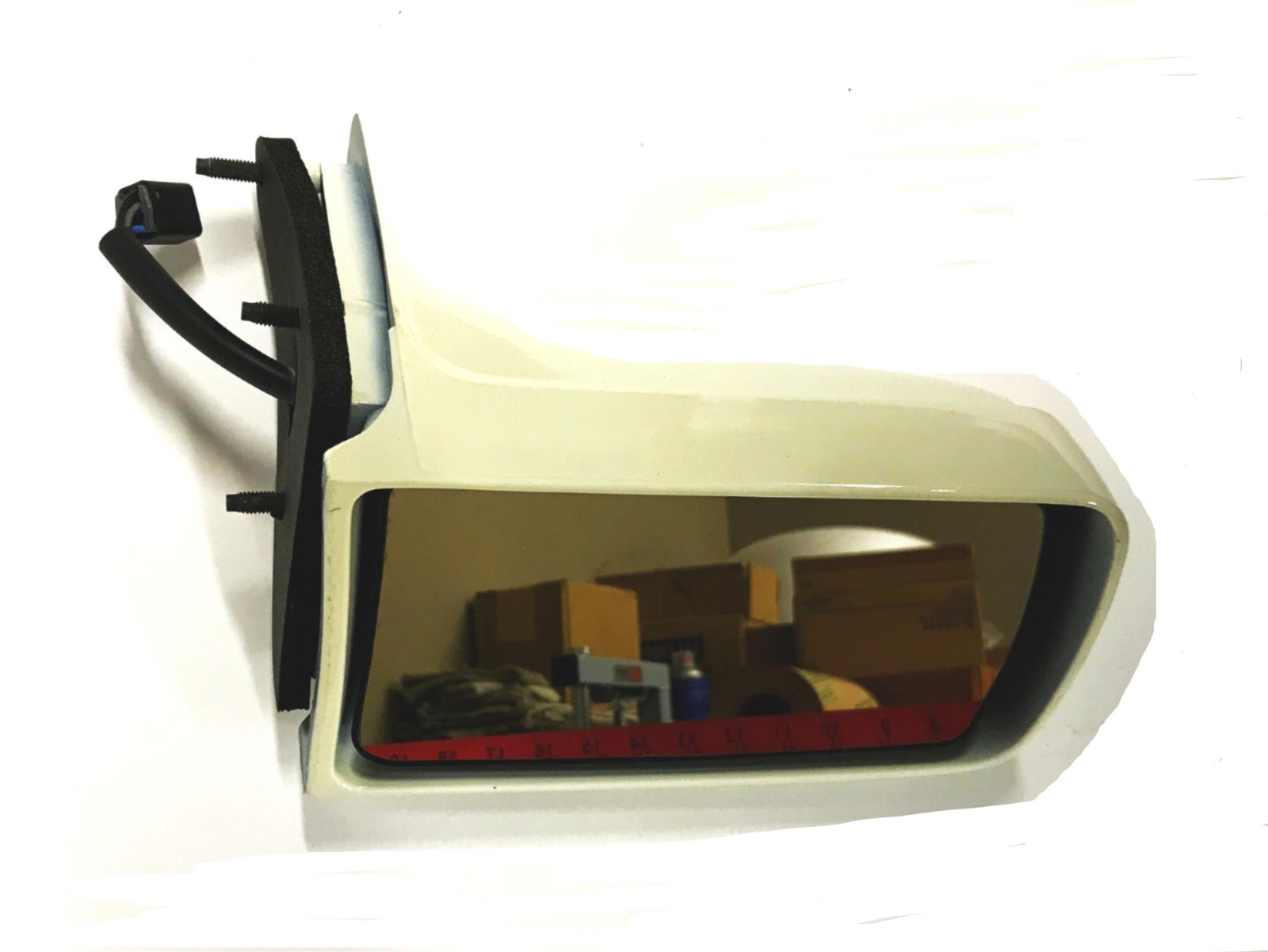 GM White Rear View Left-hand Power Mirror Assembly 25611104 NOS | eBay 