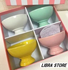 Le Creuset Ice cream Cup Sorbet Collection Matt pastel Set of 4 EXPRESS JAPAN