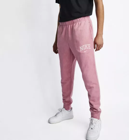 Nike Sportswear Arch Men s French Terry Joggers DC0723 665 Pink