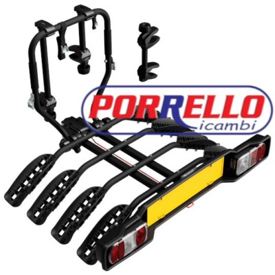 FAHRRADTRÄGER ANHÄNGERKUPPLUNG HINTEN PERUZZO SIENA 4 FAHRRÄDER 668/4N