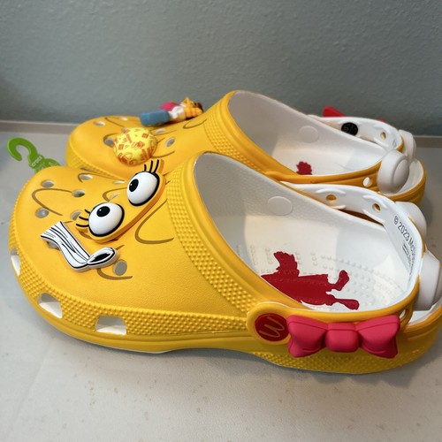 Zoccolo classico McDonald's Birdie Crocs uomo taglia 7 donna taglia 9 nuovo - Foto 2 di 9