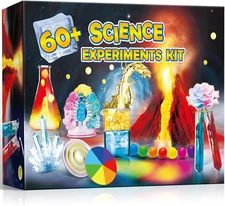60+ Science Experiments Kits for Kids, Boys Girls Toys Gifts, Science Lab S.T.E.