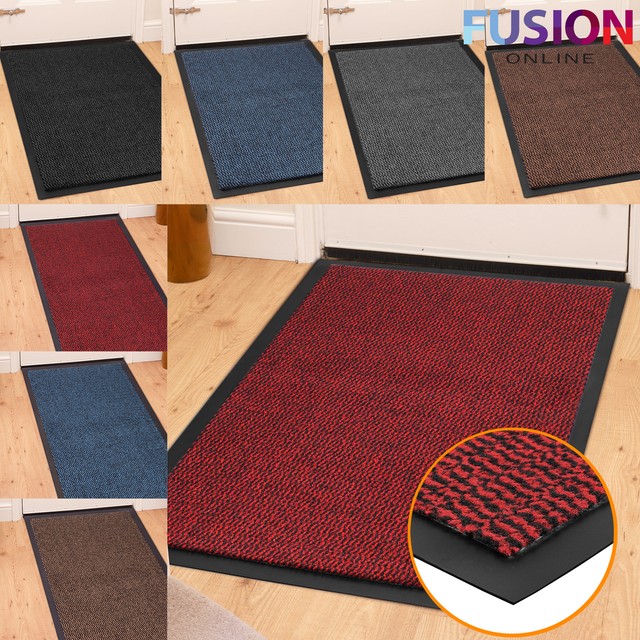 Heavy Duty Rubber Backed Carpet Barrier Entrance Mat Carpet Points