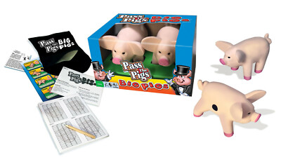 BIG PIGS YARD & FLOOR Game Giant camping party Pass the Pig classic pig dice