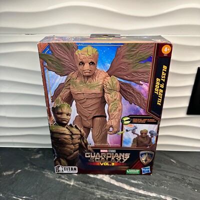11.5'' Guardians of the Galaxy Vol. 3 ~BLAST N' BATTLE GROOT~ (2023, Hasbro)