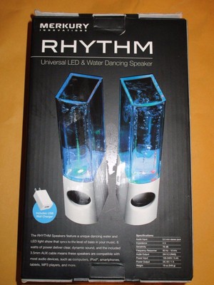 merkury rhythm water speakers