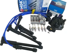 NGK Wire Set Plugs Distributor Cap & Rotor fits 3.3 Xterra Pathfinder QX4 Frontr