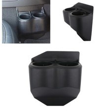 For 1997-2013 C5/C6 Corvette Travel Buddy Double Dual Cup Drink Holders Black