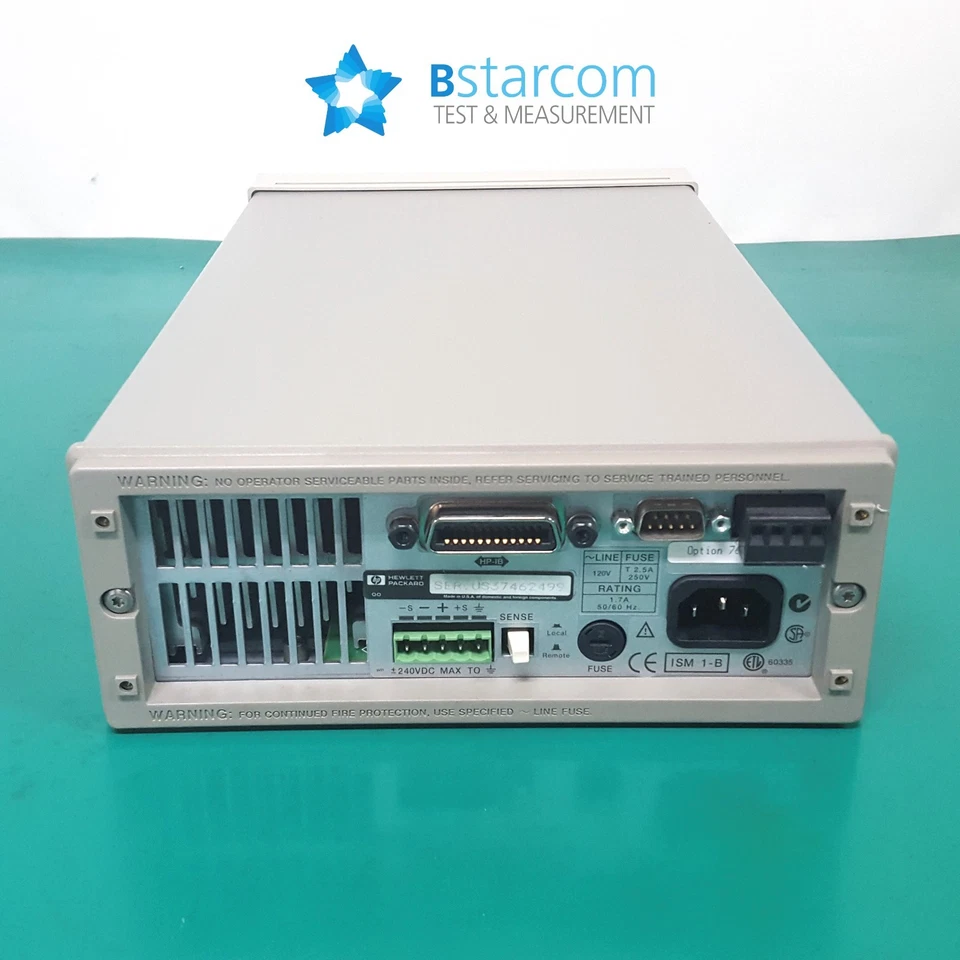 HP 6612C 40 Watt System Power Supply, 20V, 2A - Image 4 of 4