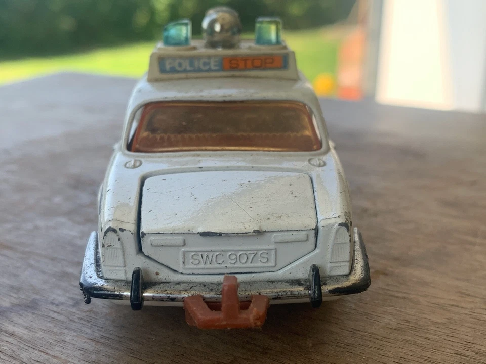 Coche de policía vintage Jaguar XJ12 K66 Superkings modelo diecast - sin caja Foto 4 de 4