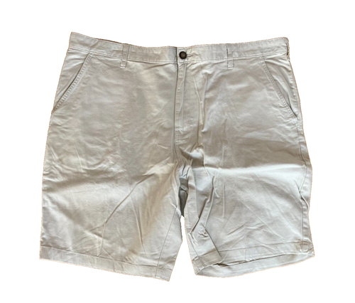 new Men's shorts 44 GEORGE above knee 10" inseam beige - Picture 1 of 7