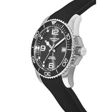 New Longines HydroConquest Automatic Black Dial Men's Watch L3.781.4.56.9 3