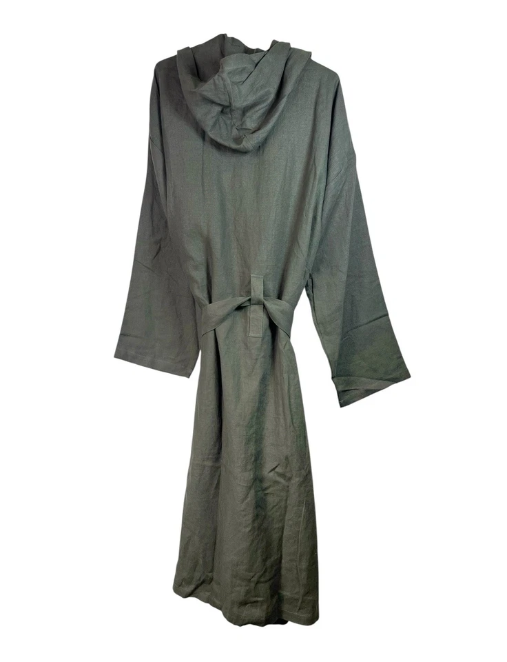 Vestido de lino con capucha raro Rose Uniacke de lino talla S/M Foto 4 de 4