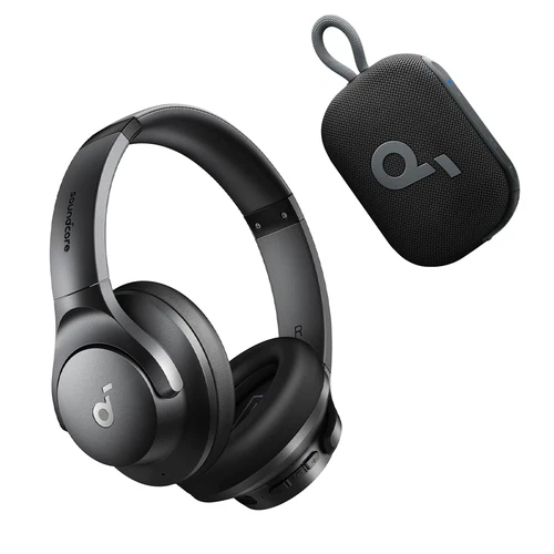 Soundcore by Anker Q20i Headphones+ Anker Soundcore Upgraded Bluetooth Speaker
