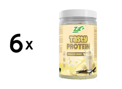 6 x Zec+ Tasty Protein (450g) Vanilla Ice Cream (59,26 EUR/kg)