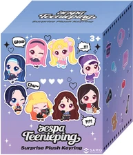 Teenieping x Aespa Plush Surprise Keyring 1 Random Pack Karina Winter Limited
