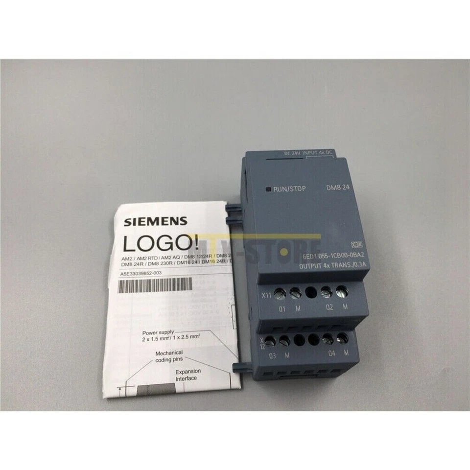 ¡Nuevo logo Siemens 6ED1055-1CB00-0BA2! Módulo de expansión DM8 24 6ED1 055-1CB00-0BA2 Foto 4 de 4